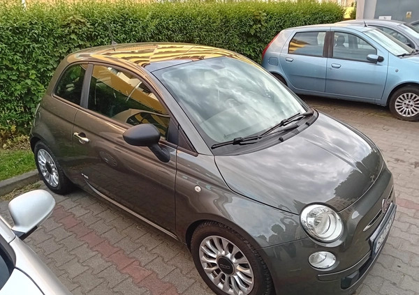 Fiat 500 cena 28500 przebieg: 140450, rok produkcji 2013 z Żory małe 121